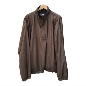 DryJoys by FootJoy Golf Pullover Jacket, 1/4 zip with snaps, Size XL, EUC